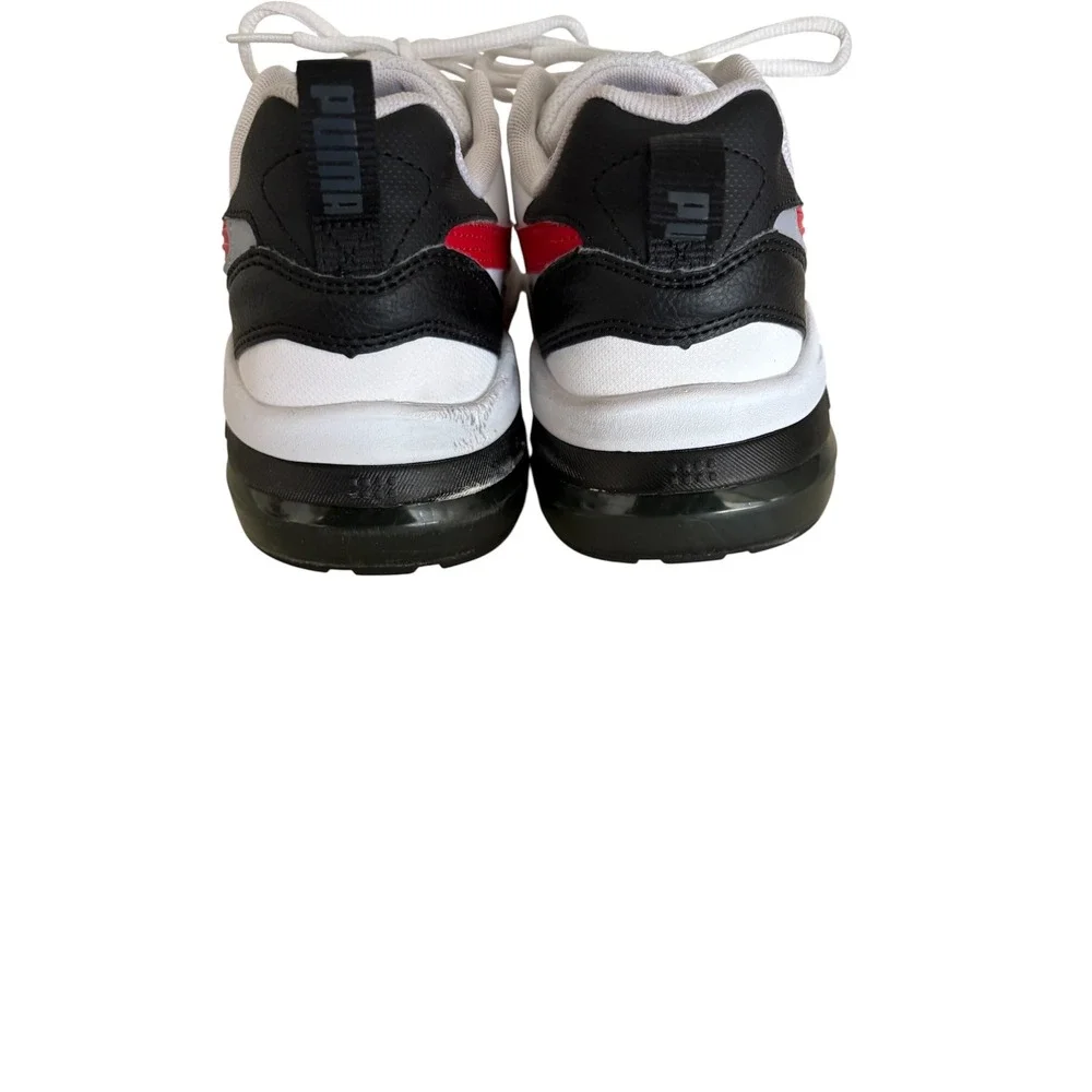 Puma‎ Electron E Pro White Red Black Mens Sneakers 397317-14 Size 8.5